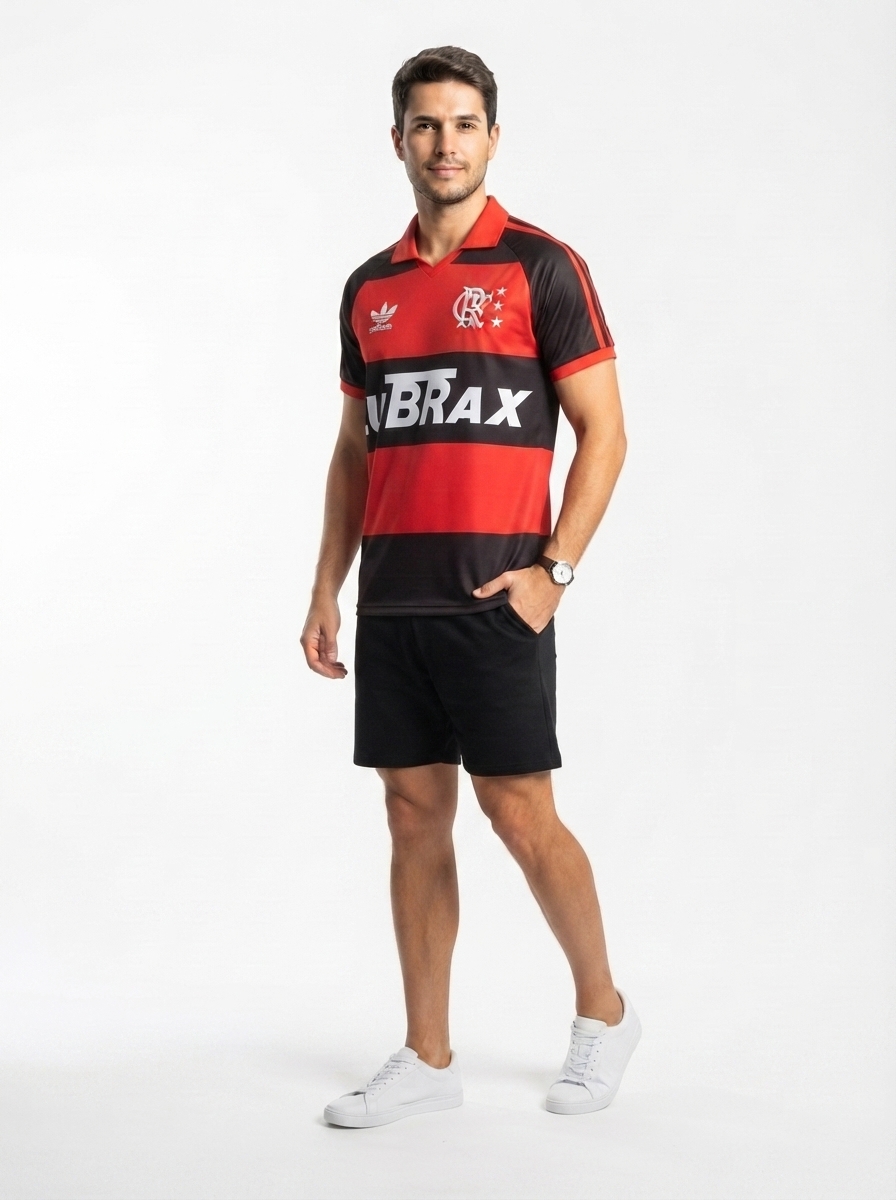 Flamengo 1987 I Home Jersey - Retro Version