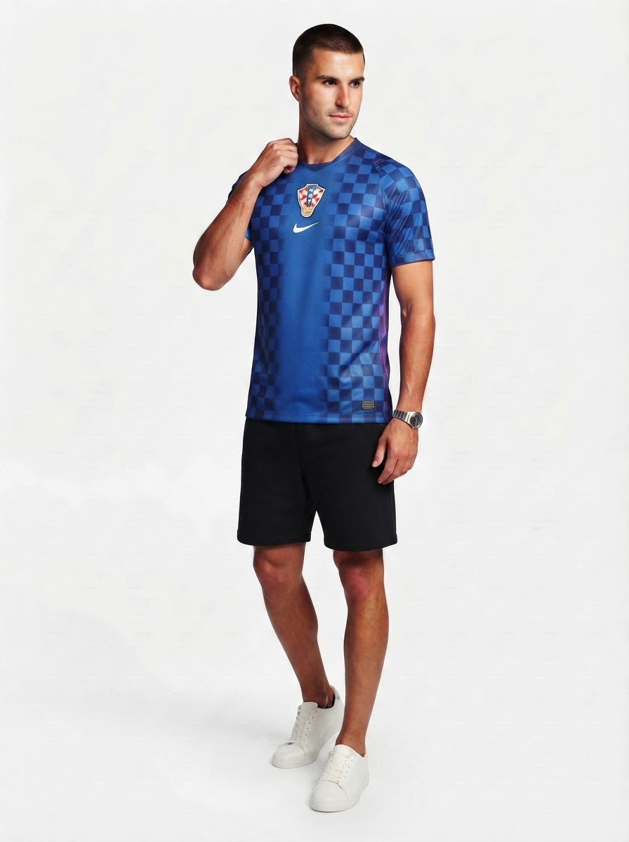 Croatia 2026 World Cup Away Jersey - Fan Jersey