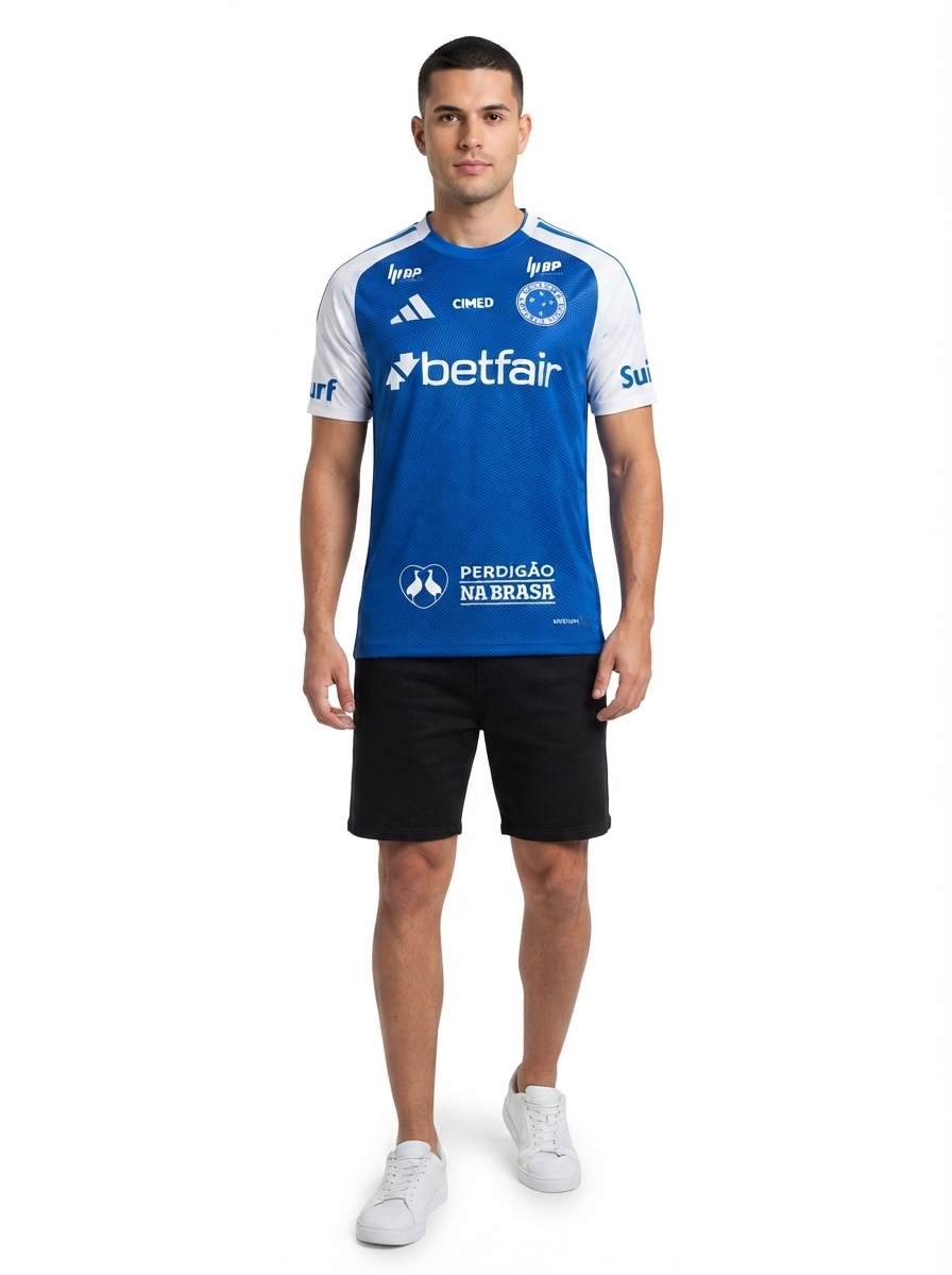 Jersey Cruzeiro 2025/26 I with Sponsors