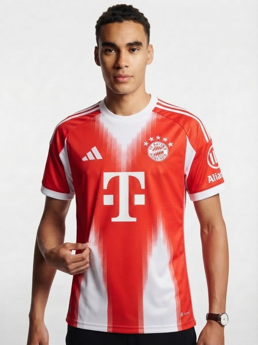Bayern Munich Home Musiala 42 Fan Jersey 2025/26