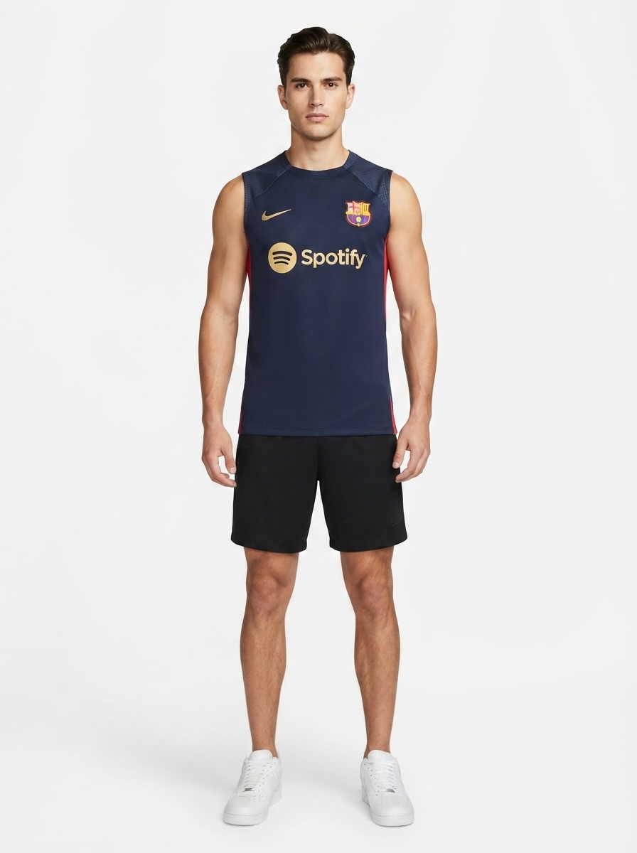 Barcelona Training Regata Blue - Fan Jersey