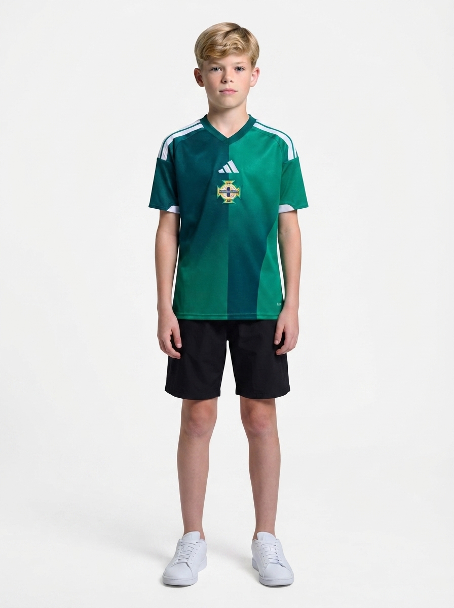 Northern Ireland 26 Home Kids Jersey World Cup 2026