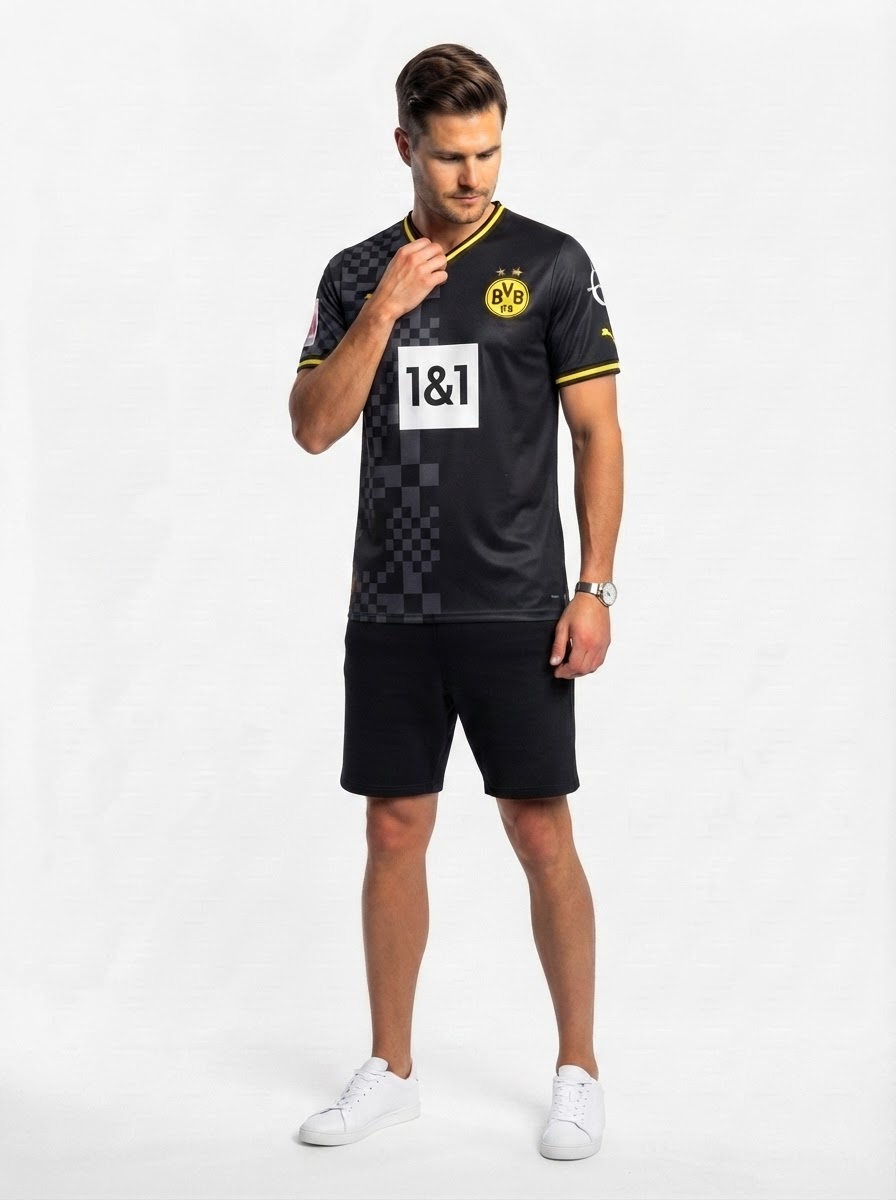 Borussia Dortmund 22/23 II Away Jersey - Fan Version