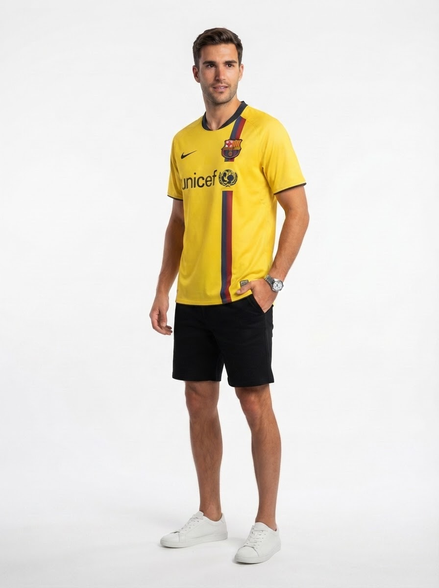 Barcelona 08/09 II Away Jersey - Retro Version