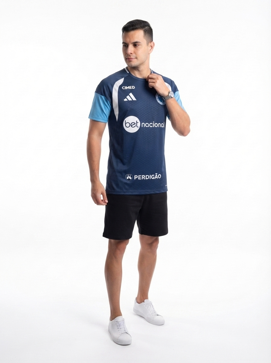 Camisa Cruzeiro Treino Comissão 2026 - Patrocínios