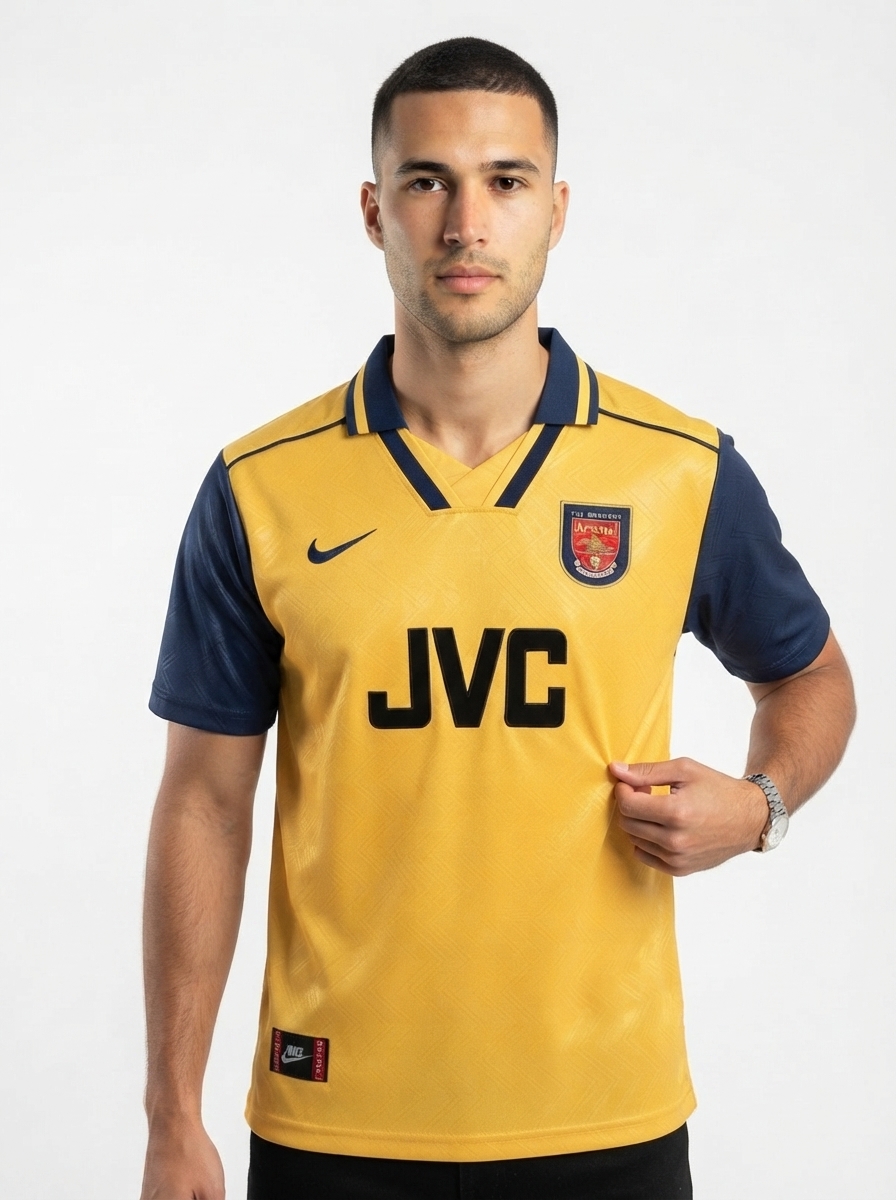 Arsenal 96/97 II Away Jersey - Long Sleeve Retro Version
