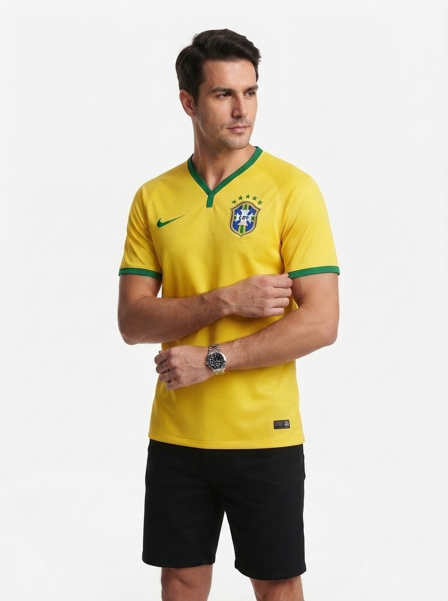 Jersey Brasil 2014 Retro Man