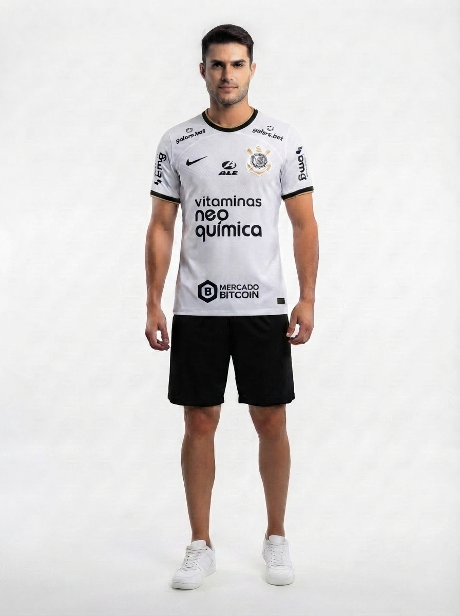 Corinthians 22/23 I Home Jersey - with Sponsors - Fan Version