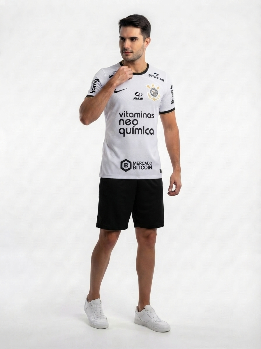 Corinthians 22/23 I Home Jersey - with Sponsors - Fan Version