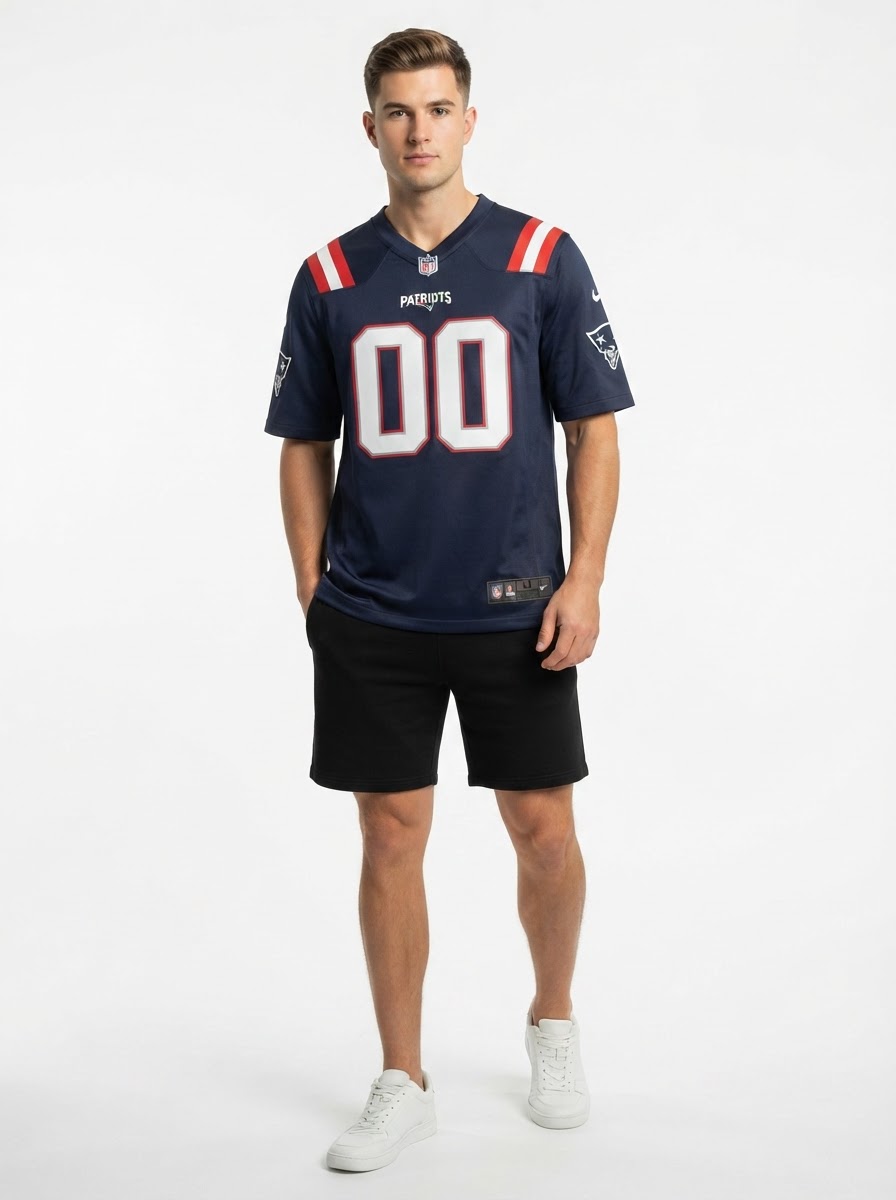 Patriots - Custom Game Jersey - Navy