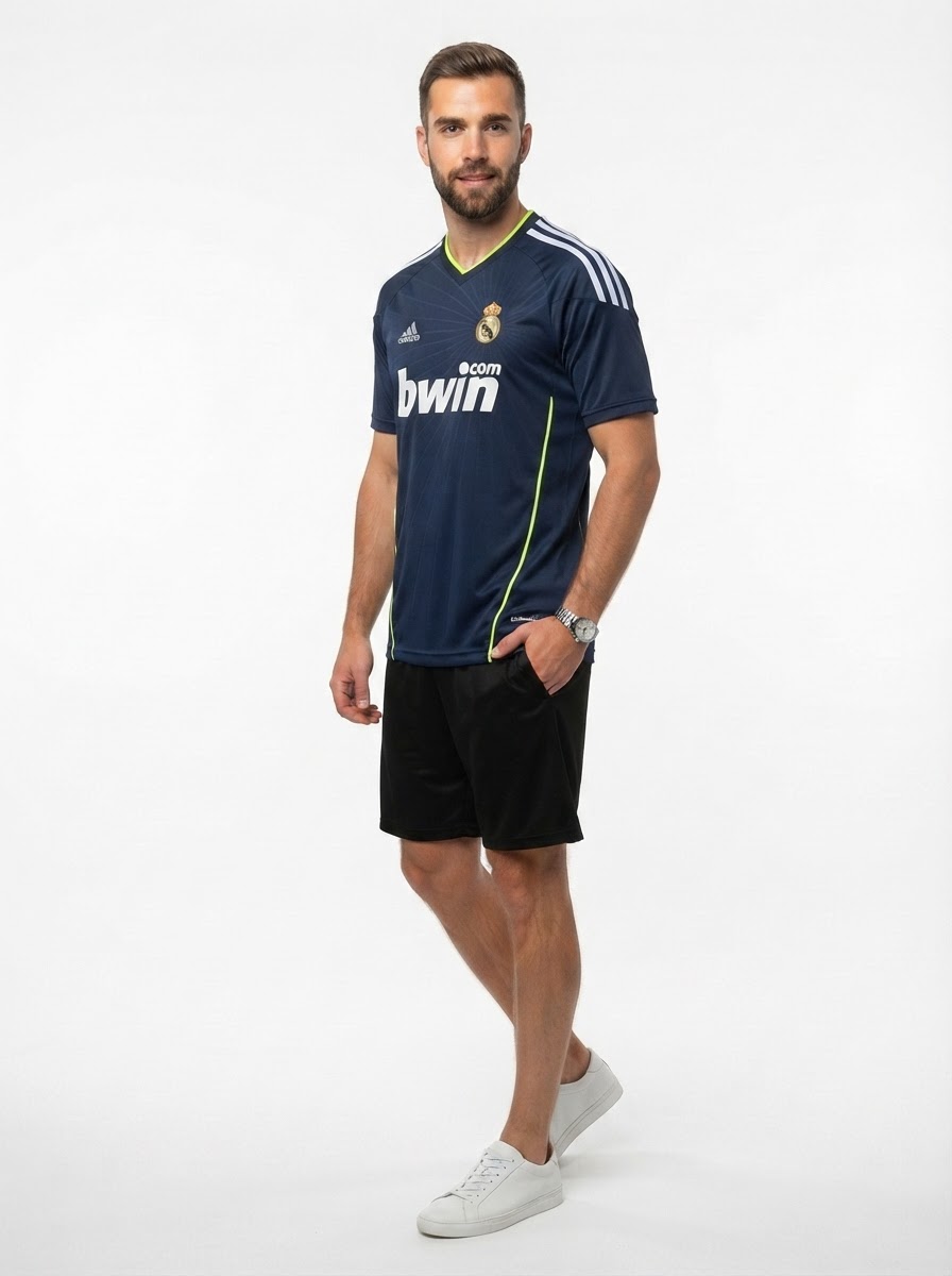 Real Madrid 10/11 II Away Jersey - Retro Version