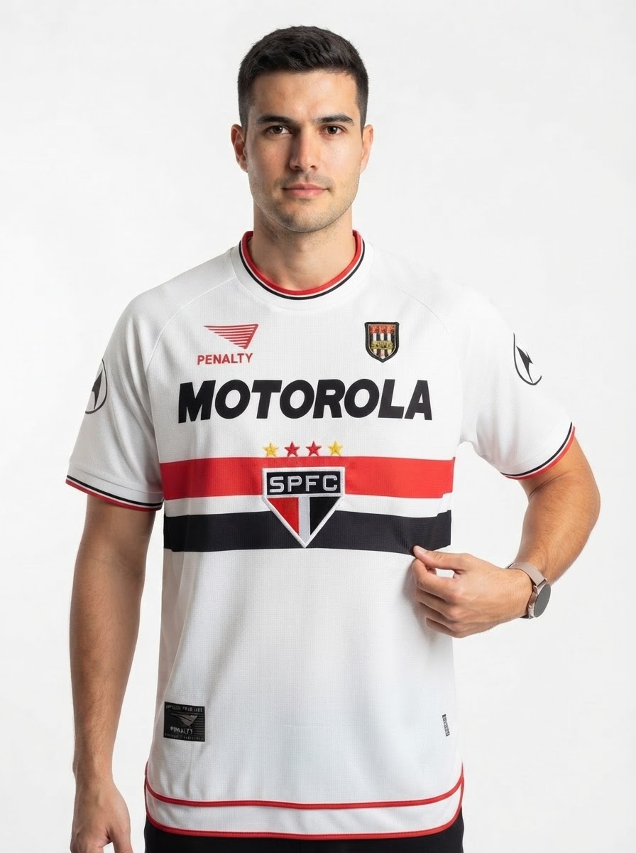 Sao Paulo Retro Home 2000 Jersey Motorola
