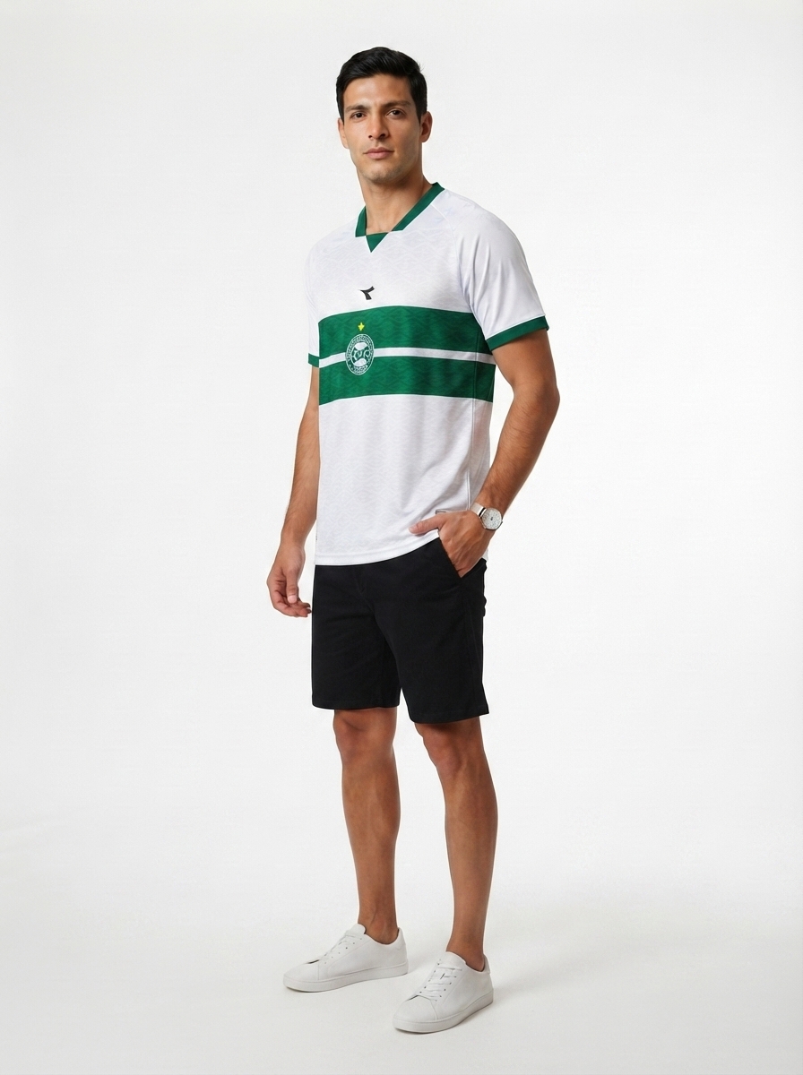 Coritiba Masculina Oficial Jogo 1 2026 Branca