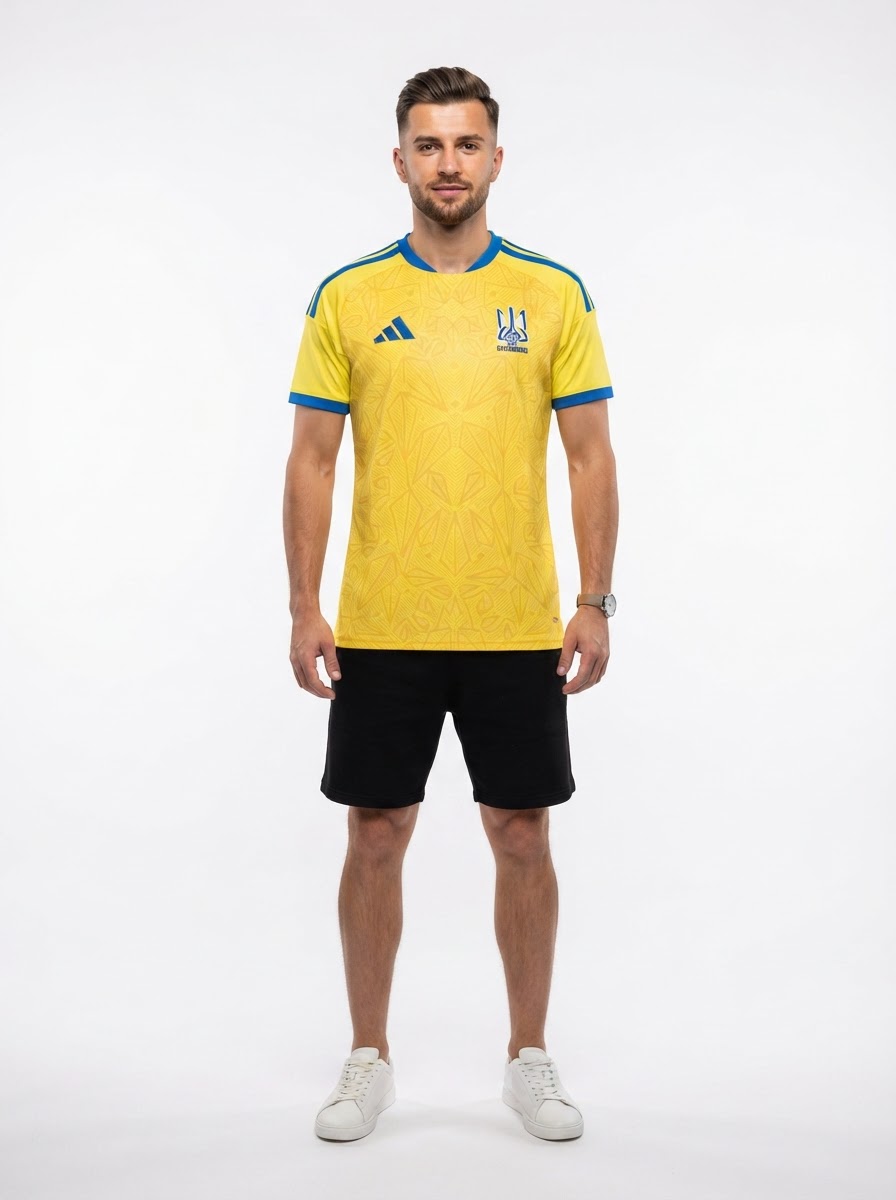Ukraine 2026 Home Jersey - Fan Version