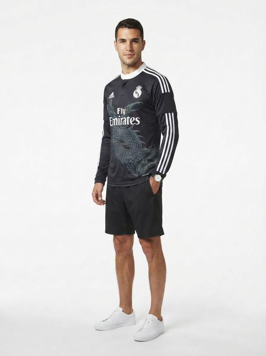 Real Madrid 14/15 III Third Jersey - Long Sleeve Retro Version