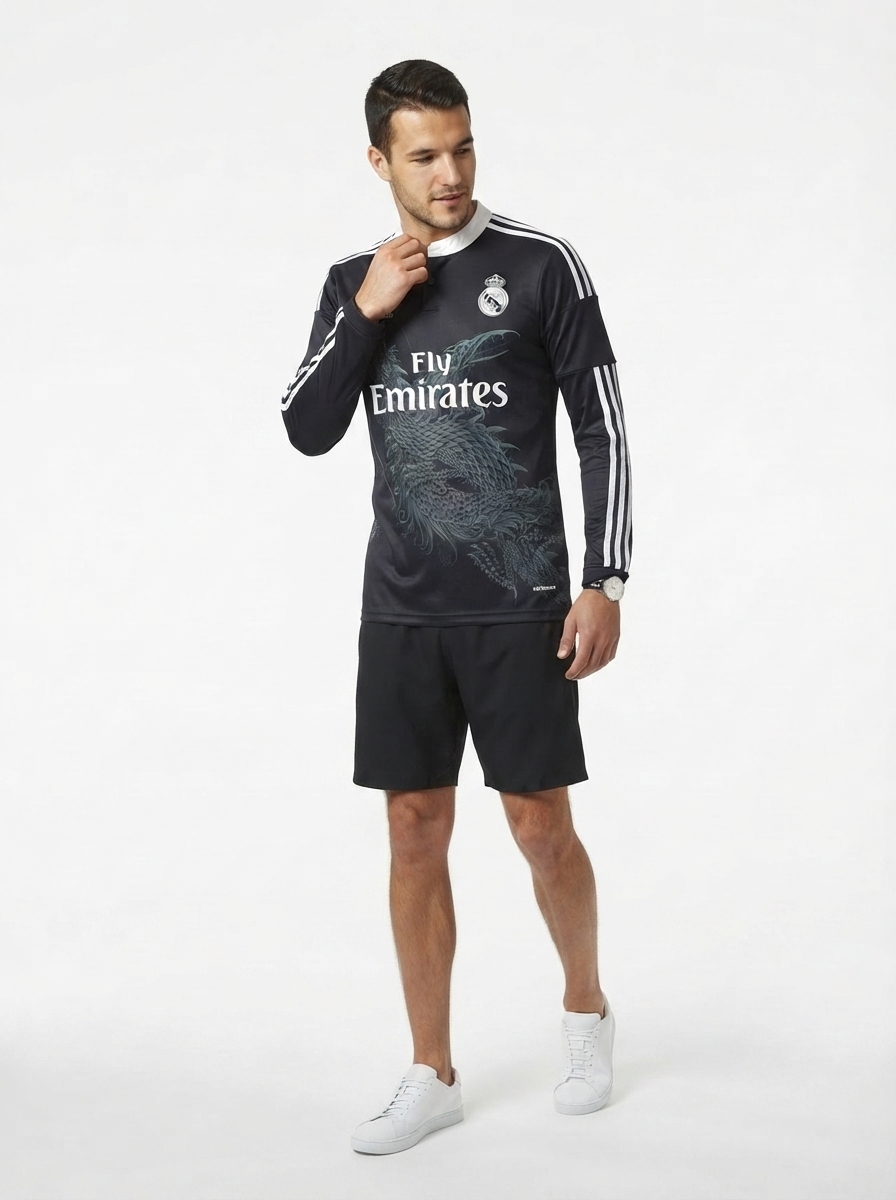 Real Madrid 14/15 III Third Jersey - Long Sleeve Retro Version