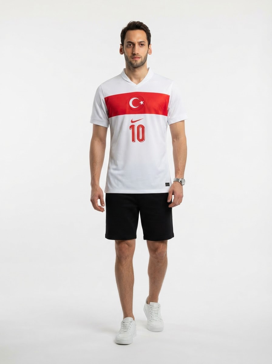Turkey Çalhanoğlu 10 Home Fan Jersey 2025/26
