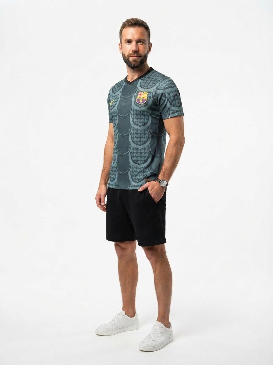 Barcelona 25/26 Special Edition Jersey - Gray - Player Version - Slim Fit