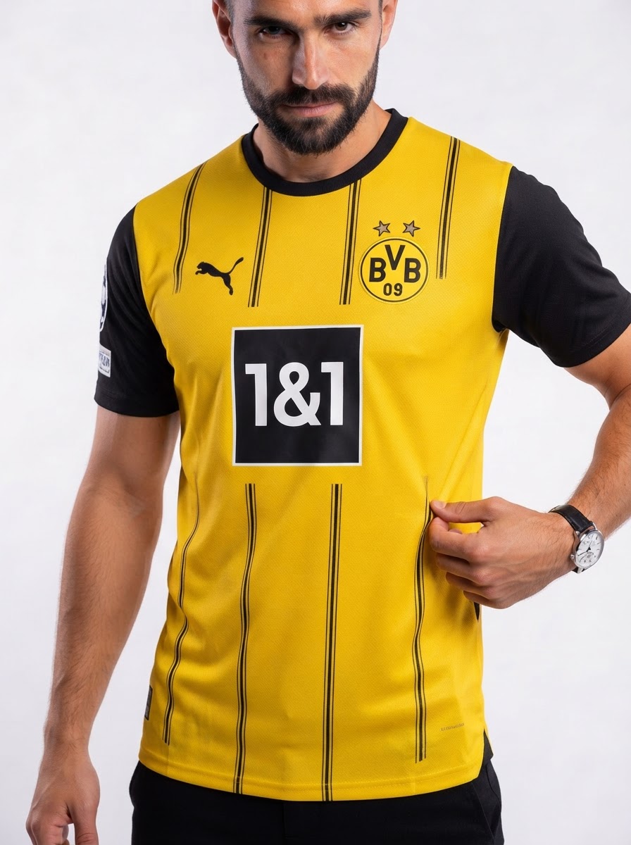 Borussia Dortmund 24/25 I Home UCL Jersey - Player Version - Slim Fit
