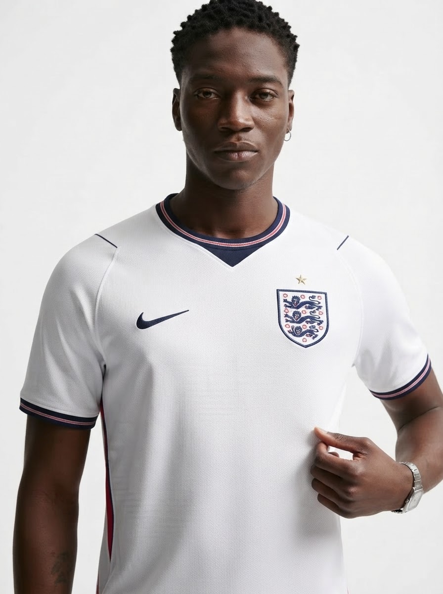 England Home Fan Jersey Shirt 2026 World Cup