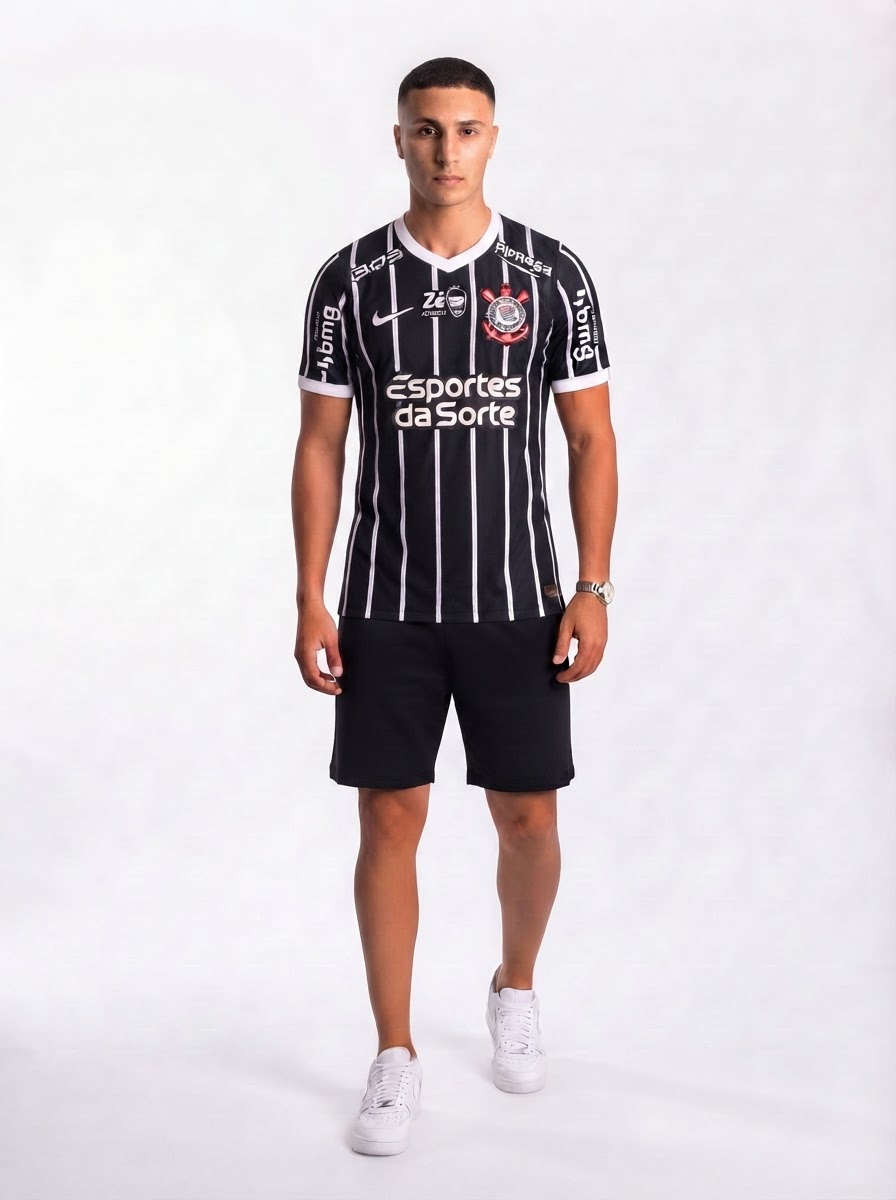 Corinthians 2026/27 II Away ALL SPONSOR - Player Version [Slim Fit]