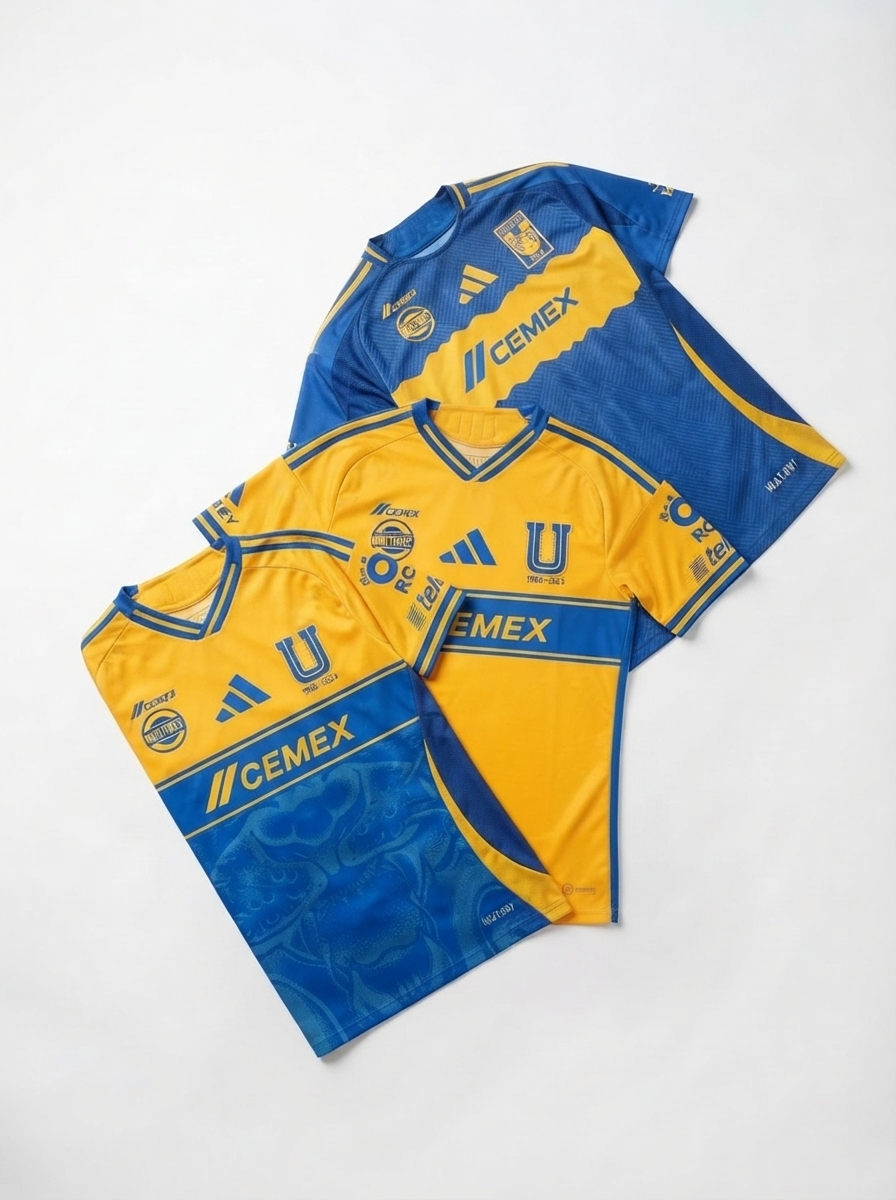 Tigres UANL 2025/26 - Kit 3 Fan Version