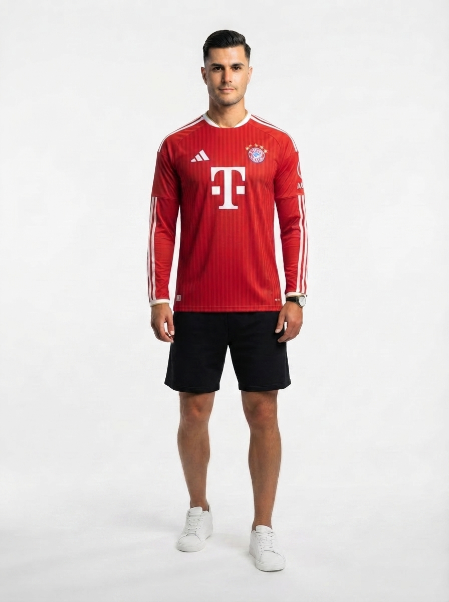 Bayern Munich Home 26/27 Jersey - Long Sleeve