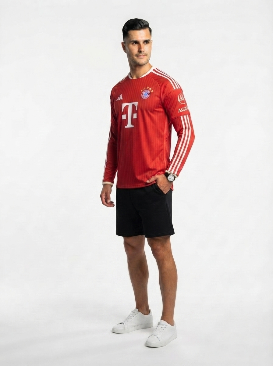 Bayern Munich Home 26/27 Jersey - Long Sleeve