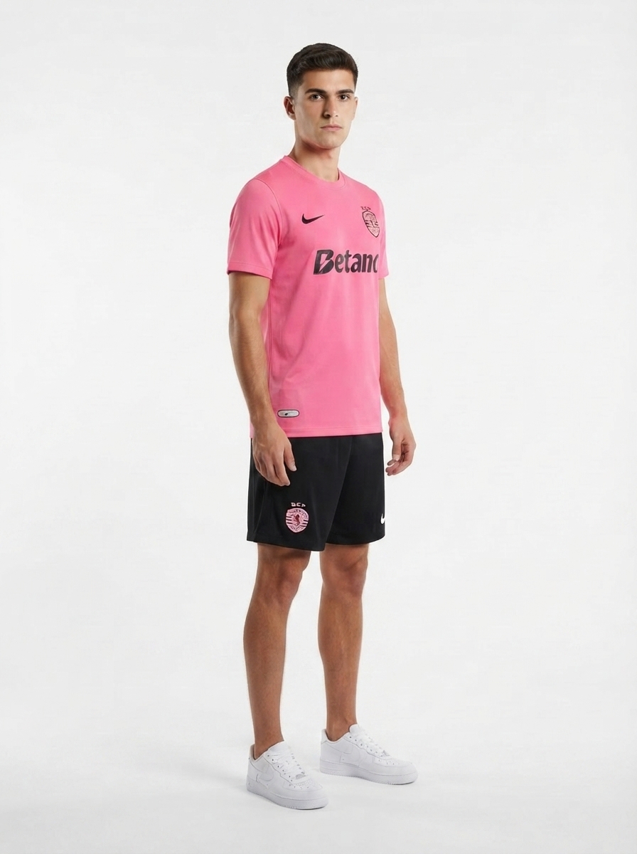 Kids KIT Sporting Pink October Jersey 2024/25