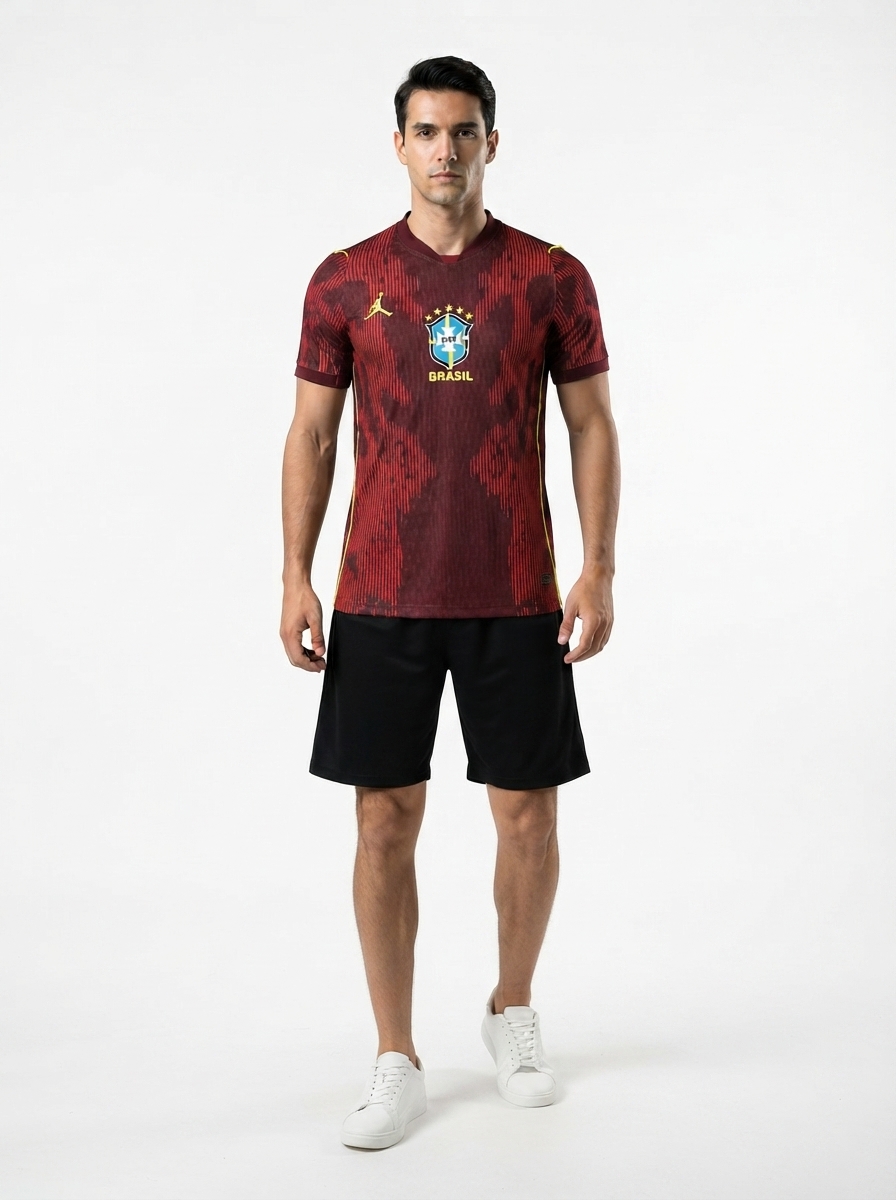 Camisa Brazil Special Edition Red 2026 - Player Version [Slim Fit]
