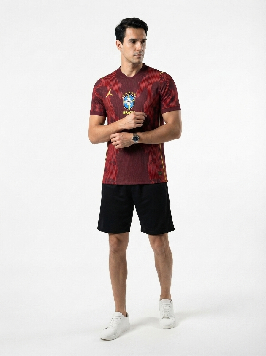 Camisa Brazil Special Edition Red 2026 - Player Version [Slim Fit]