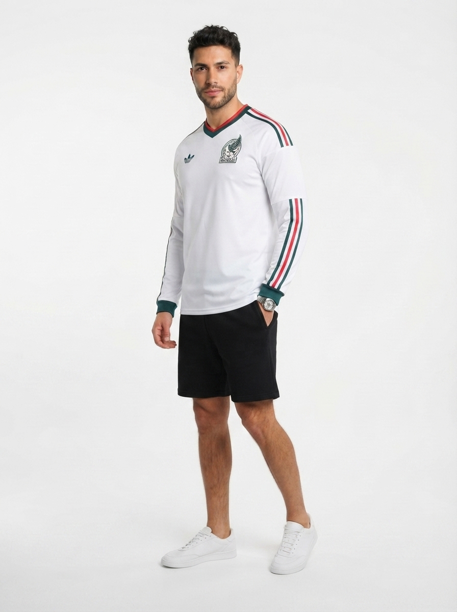 Mexico 2026 Away Jersey Long Sleeve - World Cup 2026 Fan Version