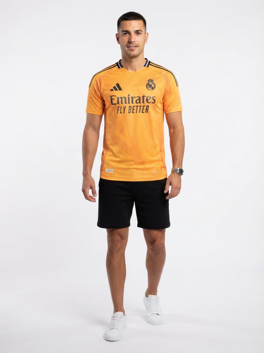 Real Madrid 24/25 II Away Jersey - Player Version - Slim Fit