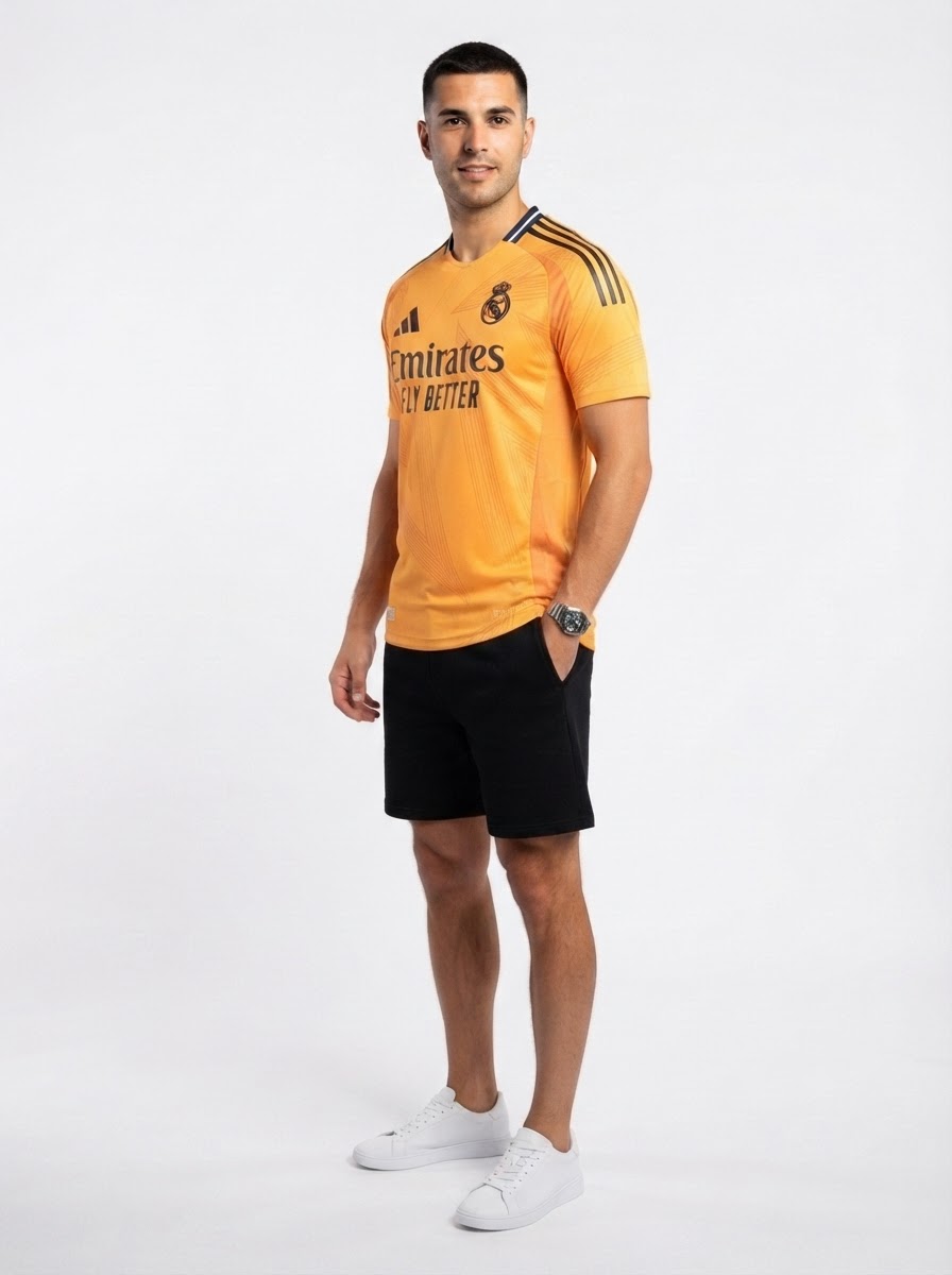 Real Madrid 24/25 II Away Jersey - Player Version - Slim Fit