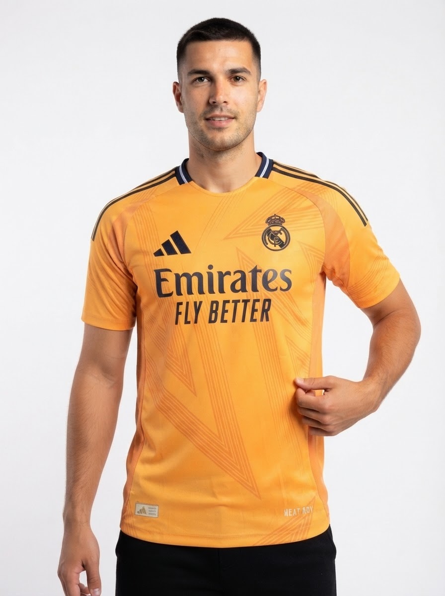Real Madrid 24/25 II Away Jersey - Player Version - Slim Fit