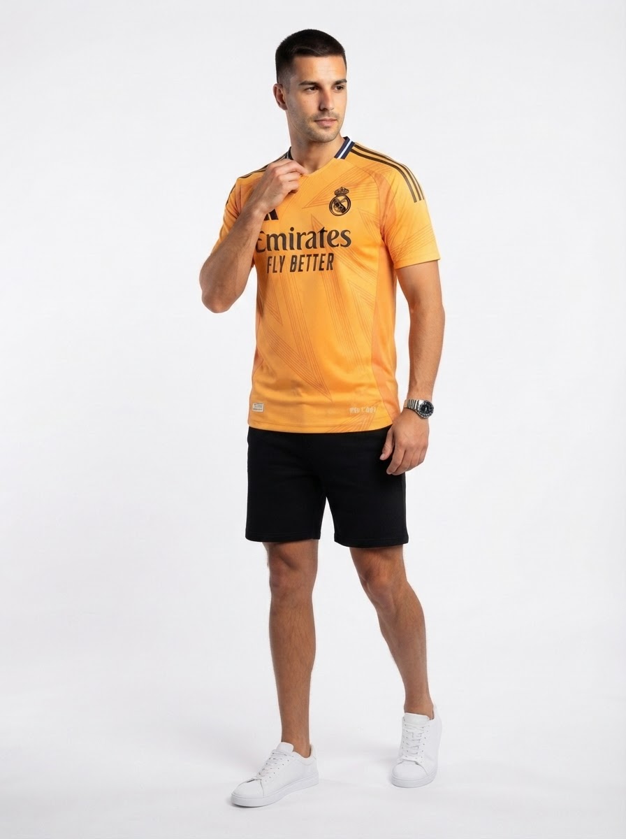 Real Madrid 24/25 II Away Jersey - Player Version - Slim Fit