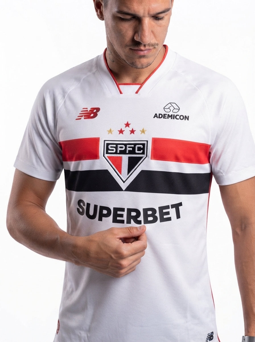 Jersey Sao Paulo Home Fan Version Spfc 2026 - Fan Version