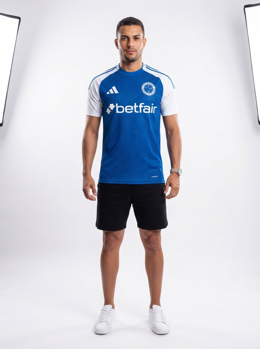 Jersey Cruzeiro 2025/26 I - FABRÍCIO B. Nº 15