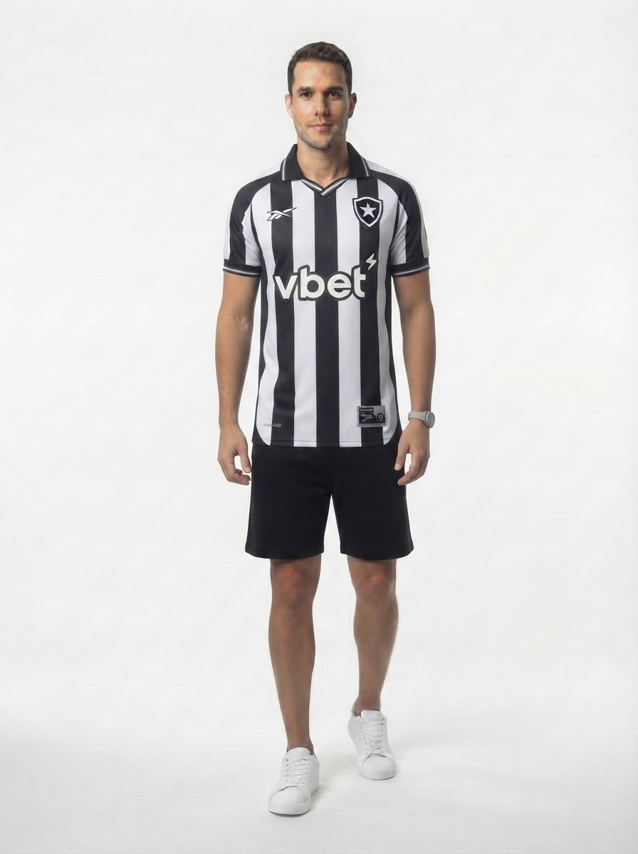 Botafogo Savarino 10 Home Fan Jersey 2025/26 - Fan Version