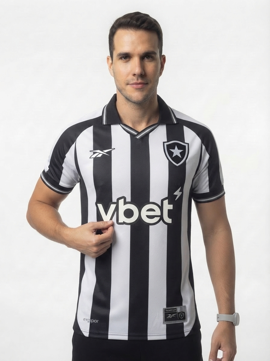 Botafogo Savarino 10 Home Fan Jersey 2025/26 - Fan Version
