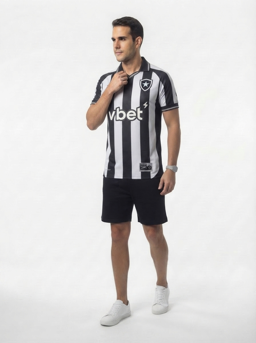 Botafogo Savarino 10 Home Fan Jersey 2025/26 - Fan Version
