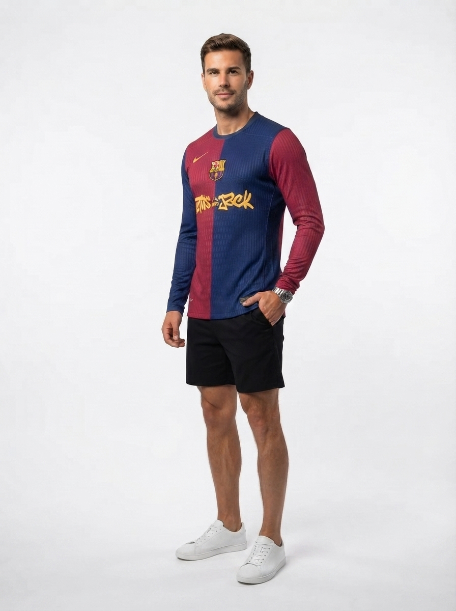 Barcelona 2025/26 Travis Scott Authentic Player [Slim Fit] Player [Slim Fit] Player [Slim Fit] Player Long Sleeve [Slim Fit]