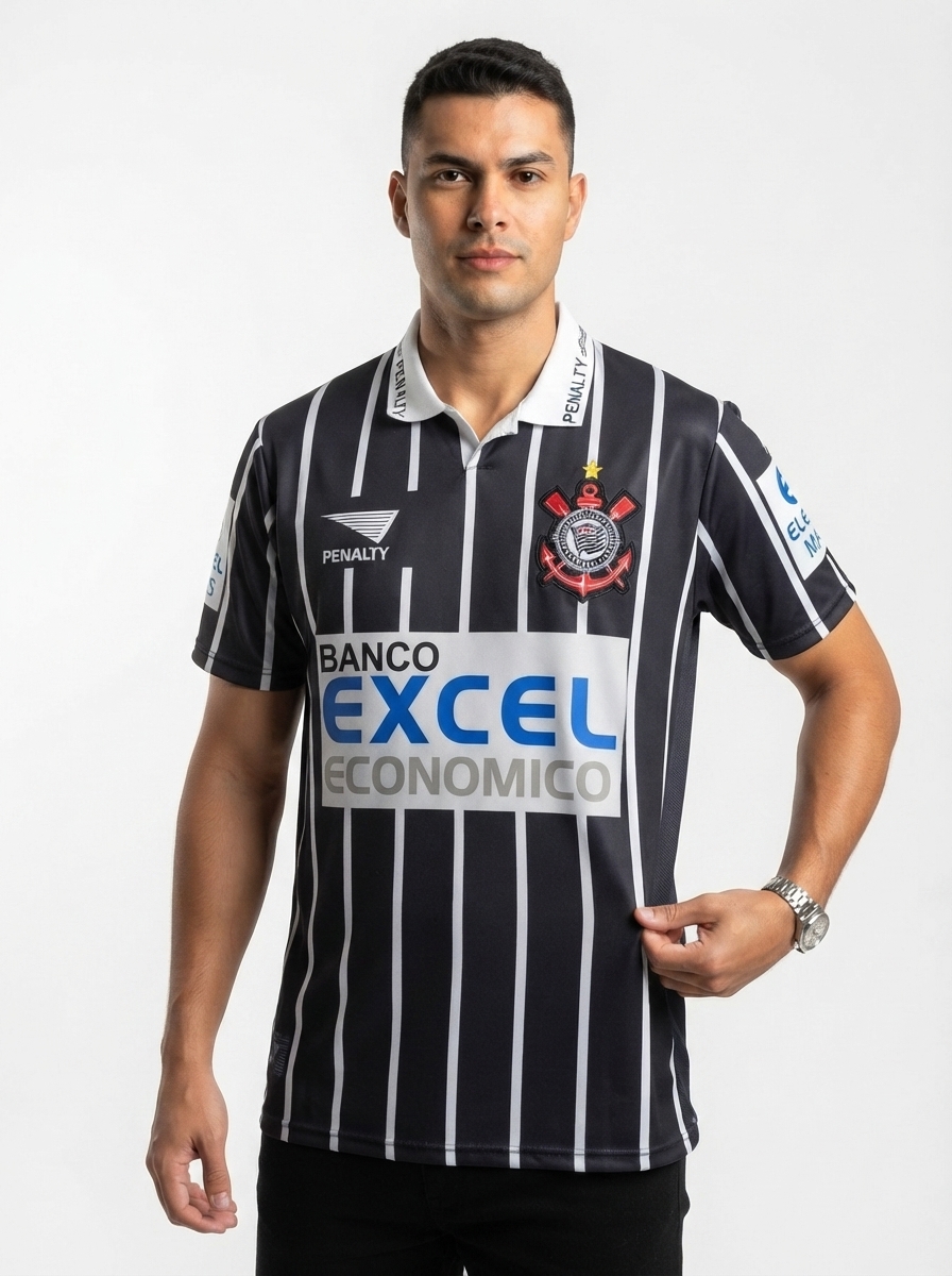 Corinthians 1997 II Away Jersey - Retro Version