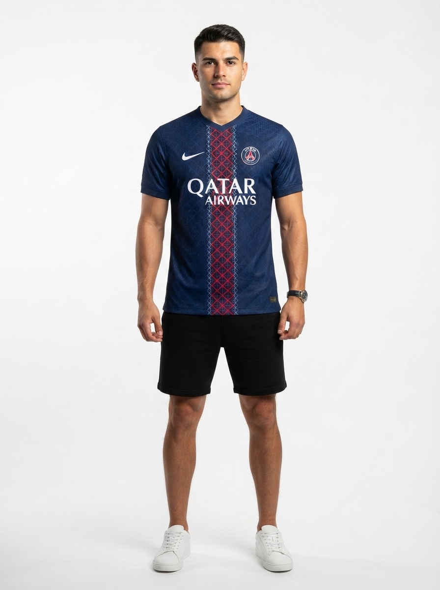 PSG Kvaratskhelia 7 Home Authentic Player [Slim Fit] Player [Slim Fit] Player [Slim Fit] Player 2025/26 Dri-Fit ADV Match