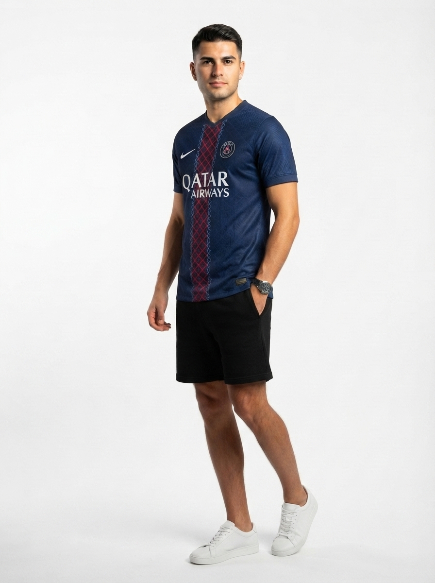 PSG Kvaratskhelia 7 Home Authentic Player [Slim Fit] Player [Slim Fit] Player [Slim Fit] Player 2025/26 Dri-Fit ADV Match