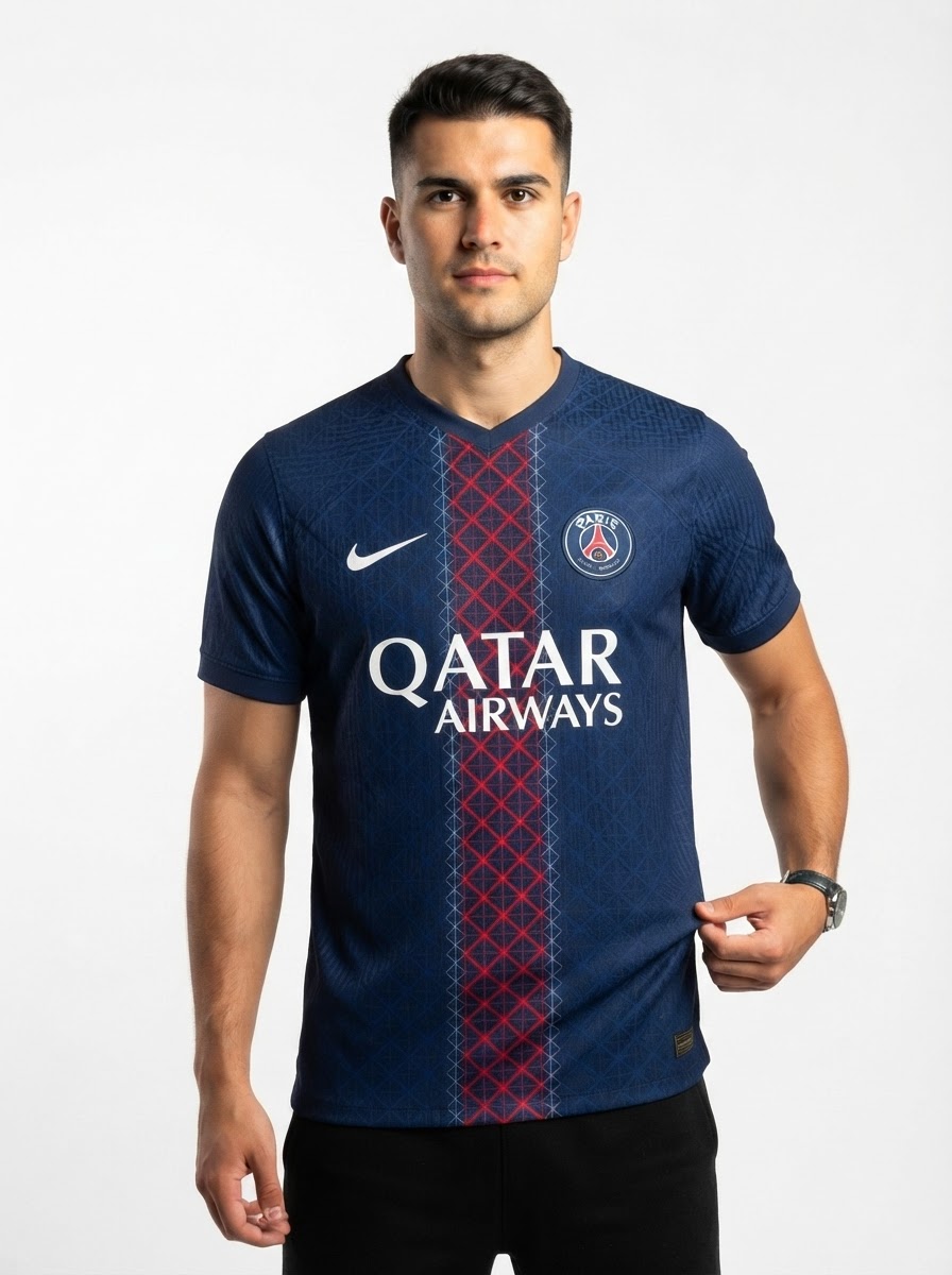 PSG Kvaratskhelia 7 Home Authentic Player [Slim Fit] Player [Slim Fit] Player [Slim Fit] Player 2025/26 Dri-Fit ADV Match
