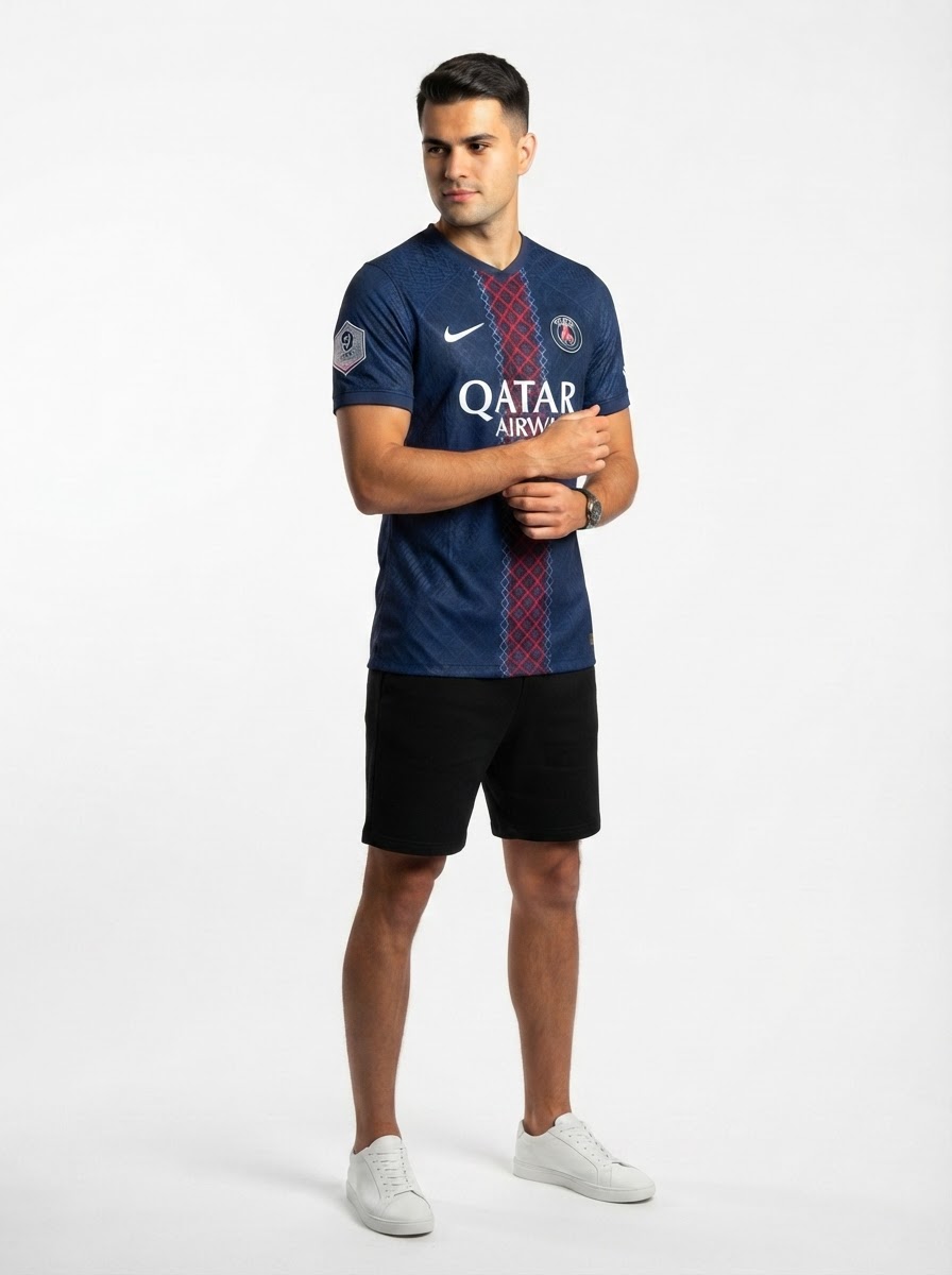 PSG Kvaratskhelia 7 Home Authentic Player [Slim Fit] Player [Slim Fit] Player [Slim Fit] Player 2025/26 Dri-Fit ADV Match