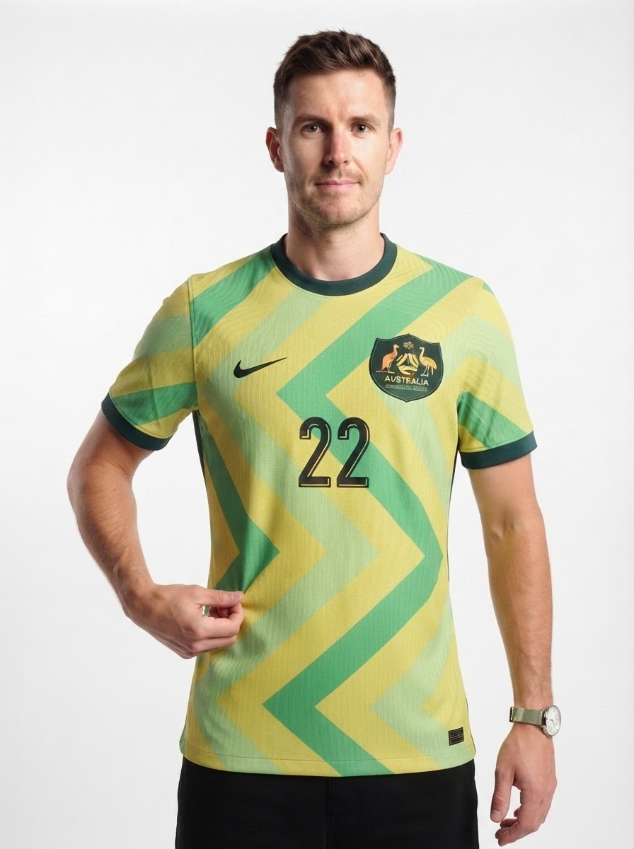 Australia Irvine 22 Home Fan Jersey 2025/26