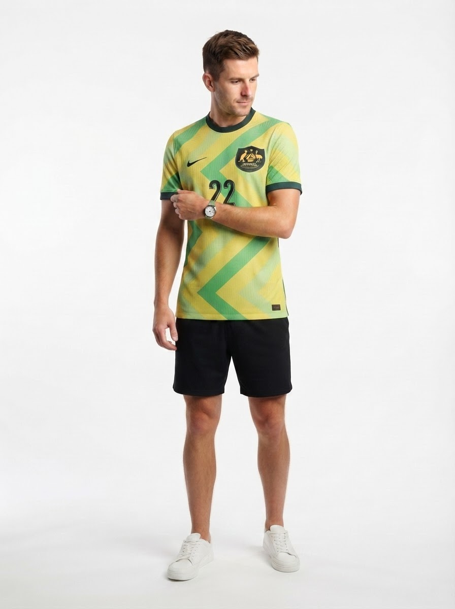 Australia Irvine 22 Home Fan Jersey 2025/26