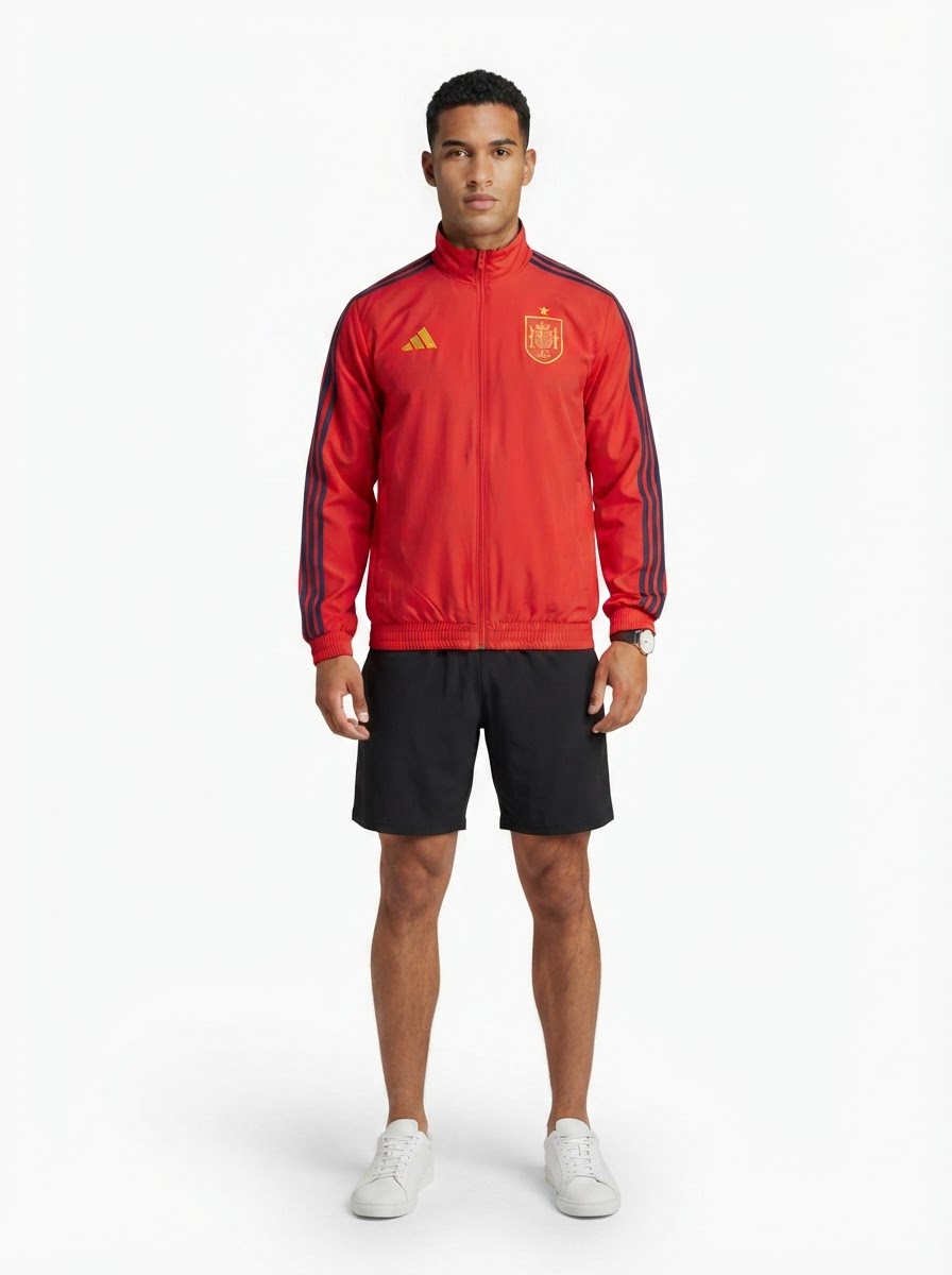 Spain2026 Reversible Jacket Windbreaker